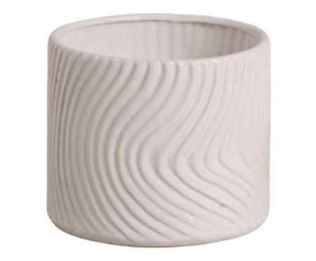 Vaso Mar Esmaltado Branco | Westwing
