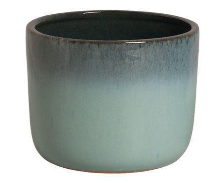 Vaso Linha Cuias Esmaltado Azul Nevoa | Westwing