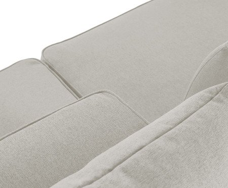 Sofá Ilha 2 Módulos Chaise Ipuã Off-White | Westwing