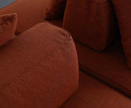 Sofá Ilha 2 Módulos Chaise Ipuã Verde | Westwing