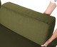 Sofá Ilha 2 Módulos Chaise Ipuã Verde, green | WestwingNow