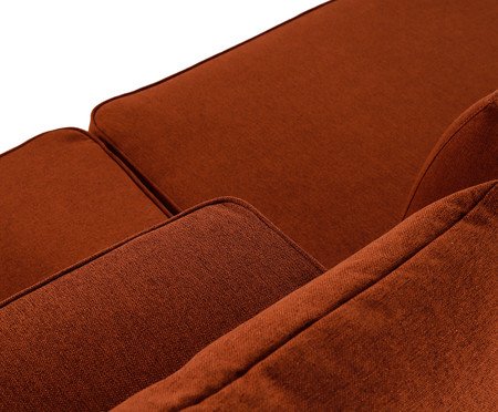 Sofá Ilha 2 Módulos Chaise Ipuã Terracota | Westwing