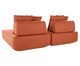 Sofá Ilha 2 Módulos Ipuã Terracota, Terracotta | WestwingNow
