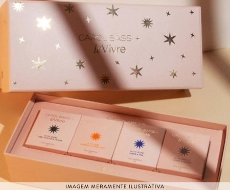 Kit Mini Velas Carol Bassi + Le Vivre | Westwing