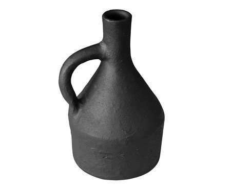 Garrafa Afunilada Preta P | Westwing