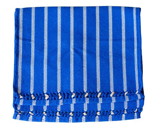 Tapete Passadeira Tear Manual Azul, blue | WestwingNow