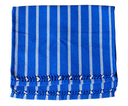 Tapete Passadeira Tear Manual Azul | Westwing