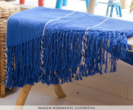 Manta Tear Manual Azul | Westwing