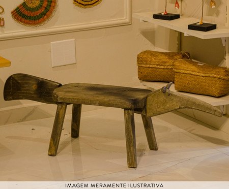 Banco Tamanduá em Madeira G | Westwing