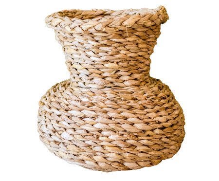 Vaso em Palha Da Taboa Boca Larga | Westwing