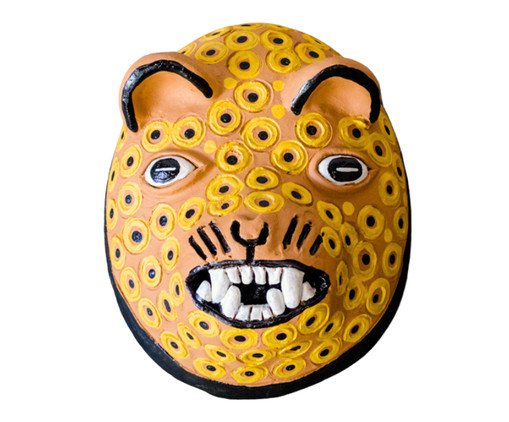 Máscara Cerâmica emerson Silva Onça, multicolor | WestwingNow