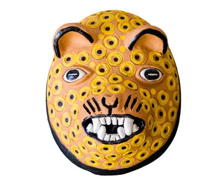 Máscara Cerâmica emerson Silva Onça | Westwing