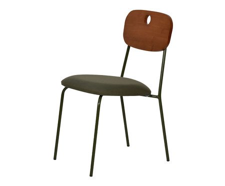Conjunto de Mesa Mira e 3 Cadeiras Mira  Verde | Westwing