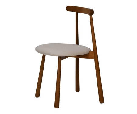 Conjunto de Mesa City e 3 Cadeiras City  Bege | Westwing