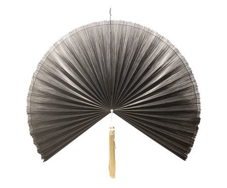 Leque Decorativo de Bambu Preto | Westwing