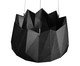 Vaso Suspenso Dobradura Grande Preto, black | WestwingNow