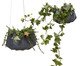 Vaso Suspenso Dobradura Grande Cinza Chumbo, grey | WestwingNow