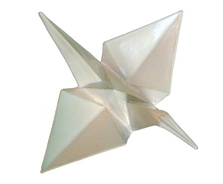 Tsuru Origami em Cerâmica Branco | Westwing