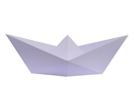 Adorno Barco Origami Grande Branco | Westwing