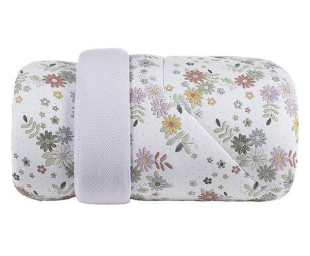 Edredom Malha Fio Penteado Florir | Westwing