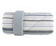 Edredom Malha Fio Penteado Horizon, blue | WestwingNow