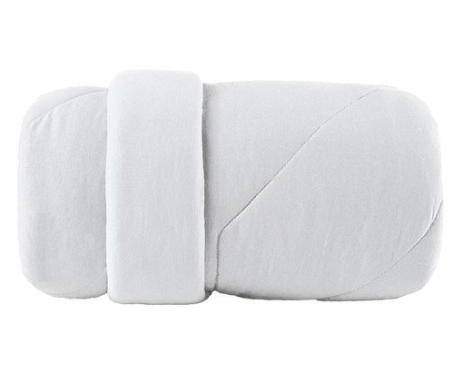 Edredom Malha Fio Penteado Branco, white | WestwingNow