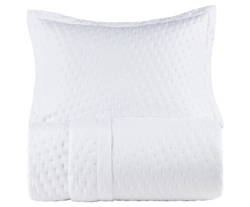 Jogo de Cobre-Leito Toque Acetinado Ultrawave Cristal Labirinto Branco, white | WestwingNow
