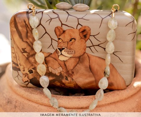 Bolsa Leoa em Marchetaria | Westwing