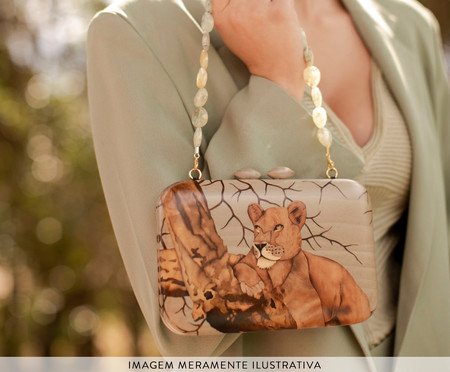 Bolsa Leoa em Marchetaria | Westwing