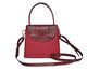 Bolsa Catarina em Palha e Couro Vermelha, Vermelho | WestwingNow