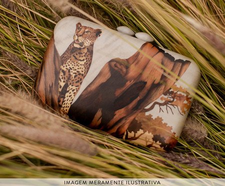 Bolsa Leopardo em Marchetaria | Westwing