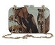 Bolsa Leopardo em Marchetaria, Colorido | WestwingNow