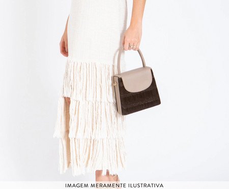 Bolsa Catarina em Palha e Couro Marrom | Westwing