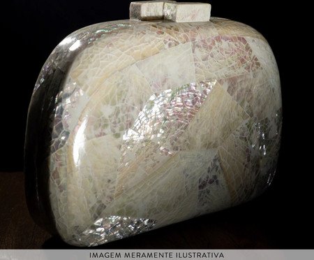 Bolsa em Madrepérola Marfim | Westwing