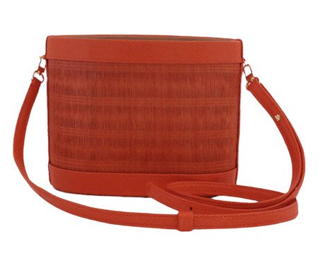 Bolsa Alba em Palha Terracota | Westwing
