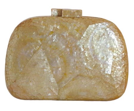 Bolsa em Madrepérola Dourada | Westwing
