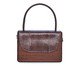 Bolsa Helena em Palha e Couro Marrom, Marrom | WestwingNow