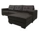 Estofado Punto com Chaise l, brown | WestwingNow