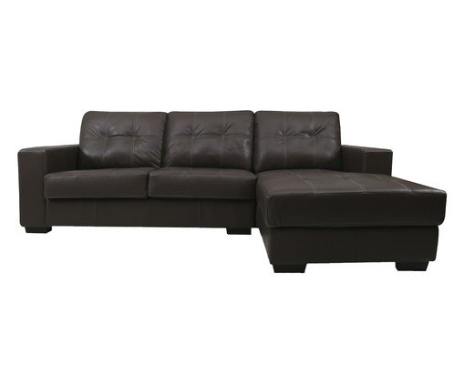 Estofado Punto com Chaise l, brown | WestwingNow