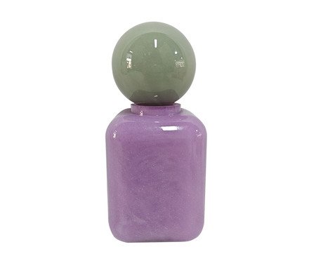 Garrafa Decorativa Petúnia Verde e Roxo | Westwing