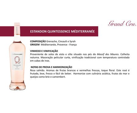 Vinho Estandon Quintessence Rosé | Westwing