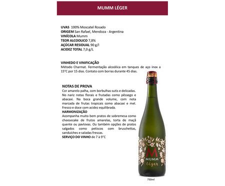 Espumante Mumm Léger | Westwing