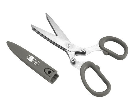 Tesoura para Ervas e Temperos em Inox Adira | Westwing