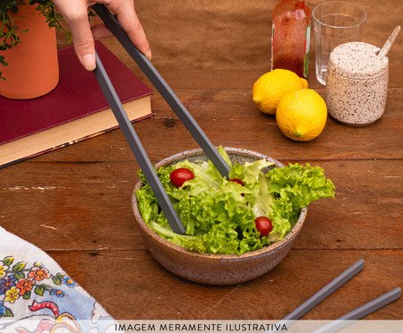 Pegador de Salada Mozcada Cinza | Westwing