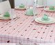 Toalha de Mesa Bosque Encantado Xadrez Rosé, Rose | WestwingNow