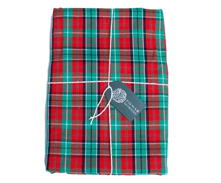 Toalha de Mesa Xadrez Verde e Vermelho | Westwing