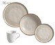 Aparelho de Jantar em Stoneware Raio - 16pçs, beige | WestwingNow
