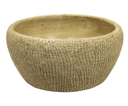 64120 - VASO EM CIMENTO MARROM G | Westwing