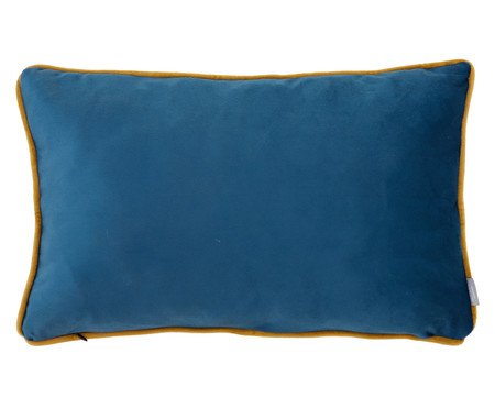 Capa de Almofada Bordada Lírios Azul | Westwing