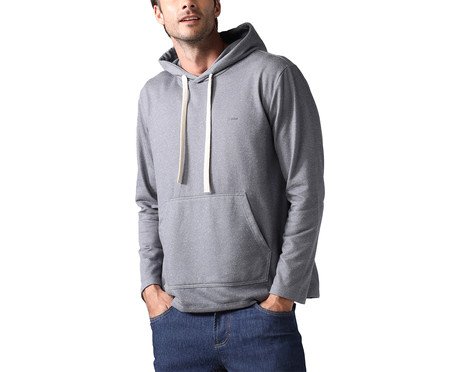 Blusão Leve Linho Masculino Azul Cobalto | Westwing
